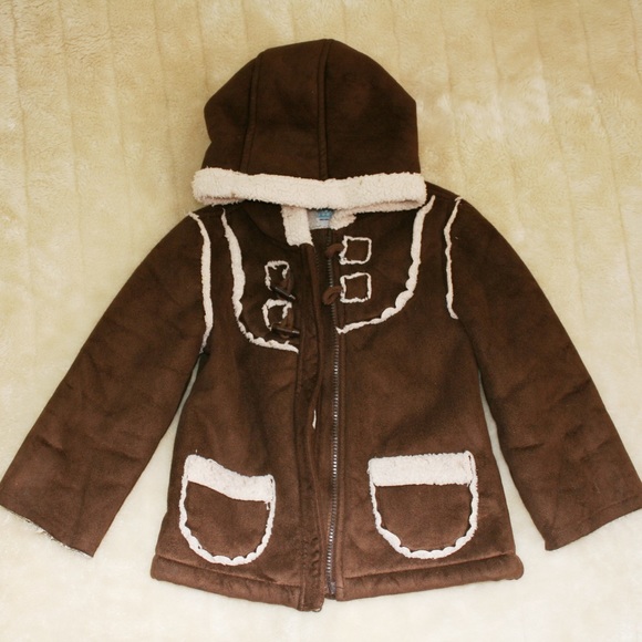 Old Navy Other - Old Navy Lambswool Suede Coat 4T
